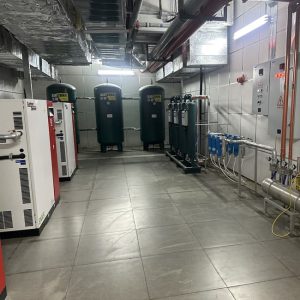 医用压缩空气系统：空压机/干燥机/储气罐/过滤器